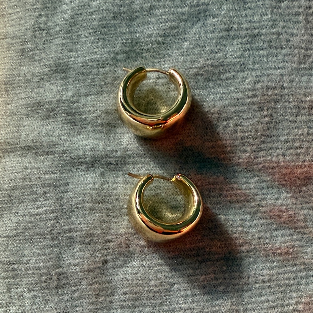 Kae by Karrueche Classic Gold Plated Earrings